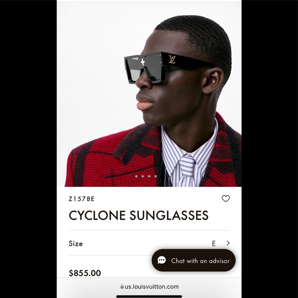 Louis Vuitton CYCLONE SUNGLASSES